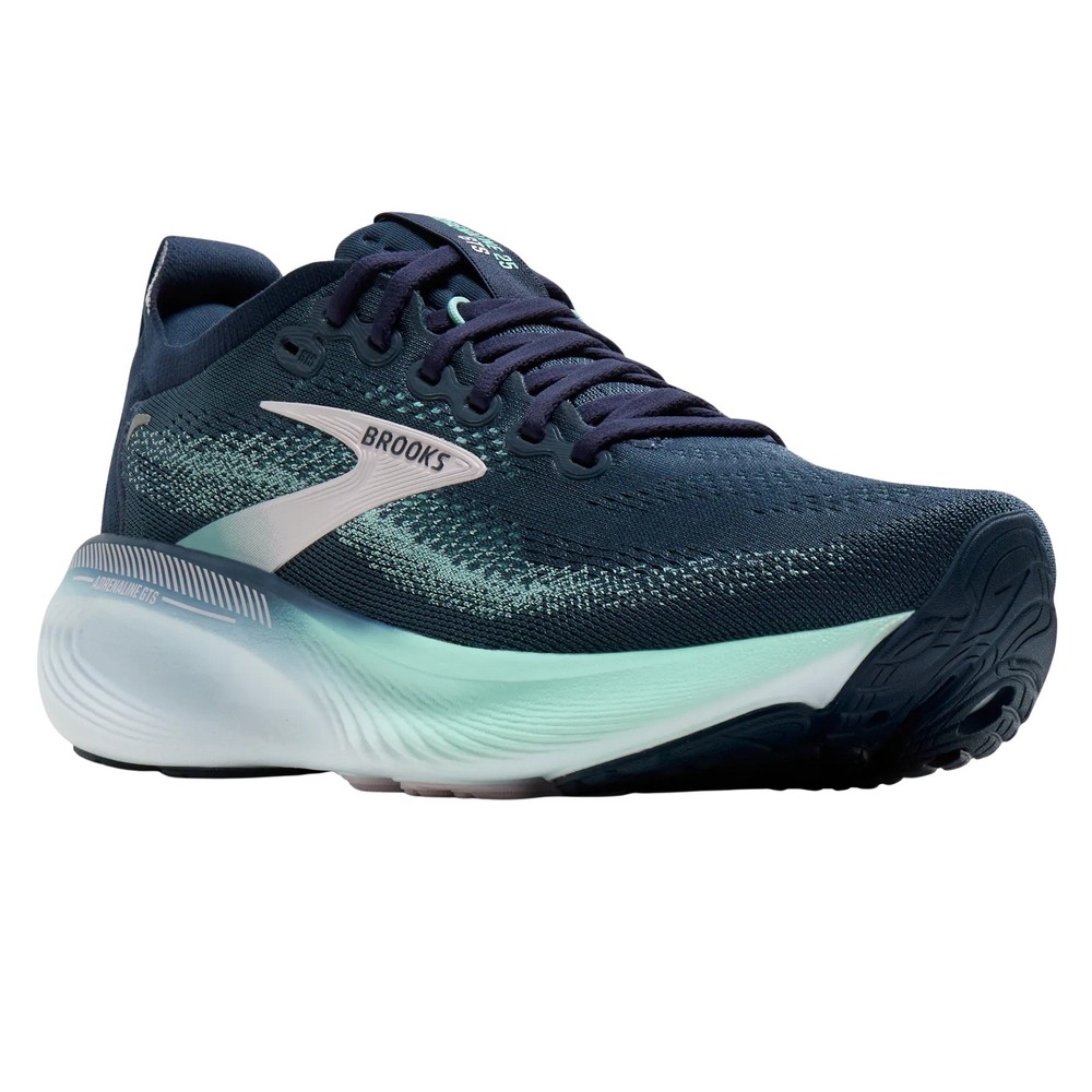 Sigma Sports Brooks Women's Adrenaline GTS 25 Running Shoes | Discount Codes available, easy returns, up to £25 off with Newsletter Signup, FREE Postage over £60