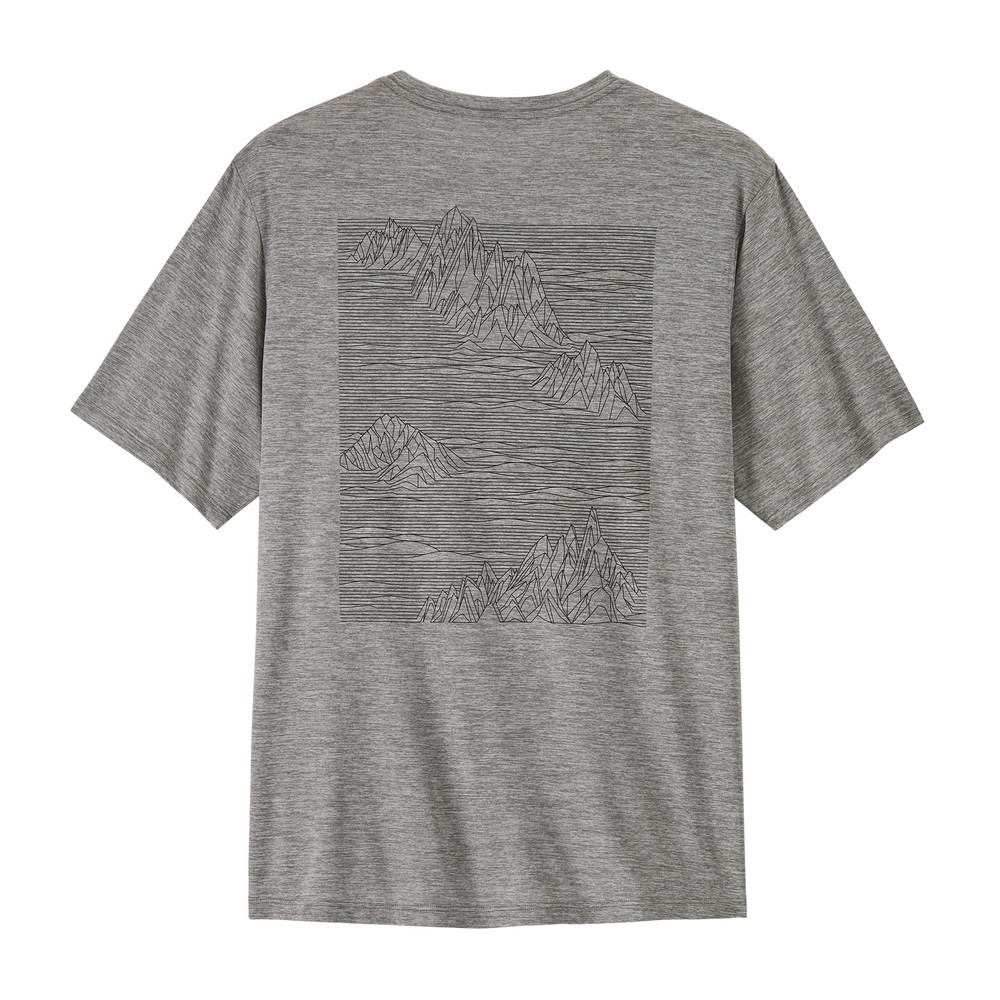 Patagonia Capilene Cool Daily T-Shirt - Strataspire Print