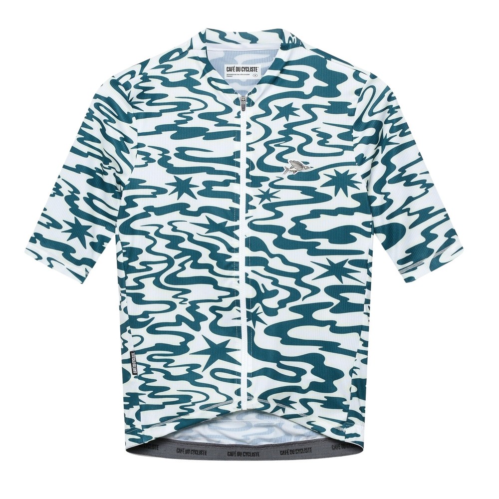 Café Du Cycliste LAURETTE Short Sleeve Jersey - Print