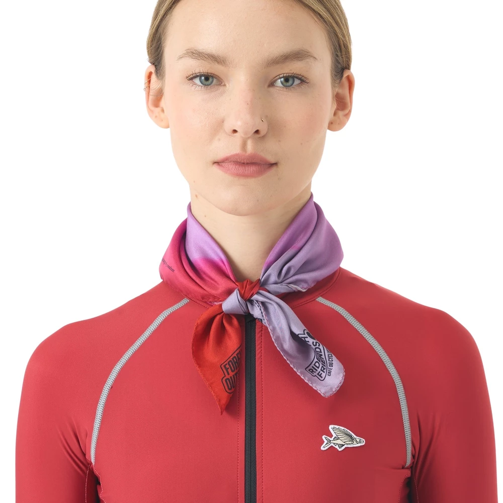 Sigma Sports Café du Cycliste Carrie De Soie Silk Scarf | Discount Codes available, easy returns, up to £25 off with Newsletter Signup, FREE Postage over £60