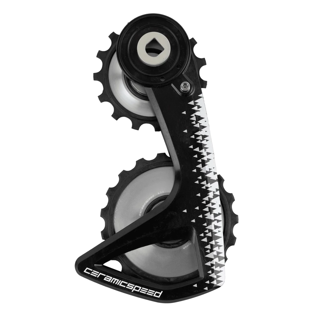 Sigma Sports CeramicSpeed OSPW RS Alpha Disc SRAM AXS Pulley Wheels Argent Special Edition | Discount Codes available, easy returns, up to £25 off with Newsletter Signup, FREE Postage over £60