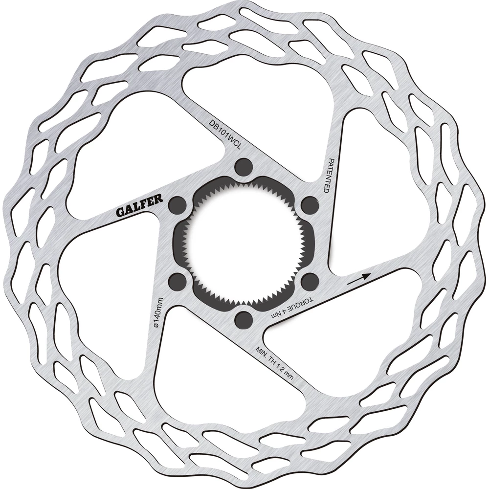 Sigma Sports Galfer Wave Road Centre Lock Disc Brake Rotor | Discount Codes available, easy returns, up to £25 off with Newsletter Signup, FREE Postage over £60