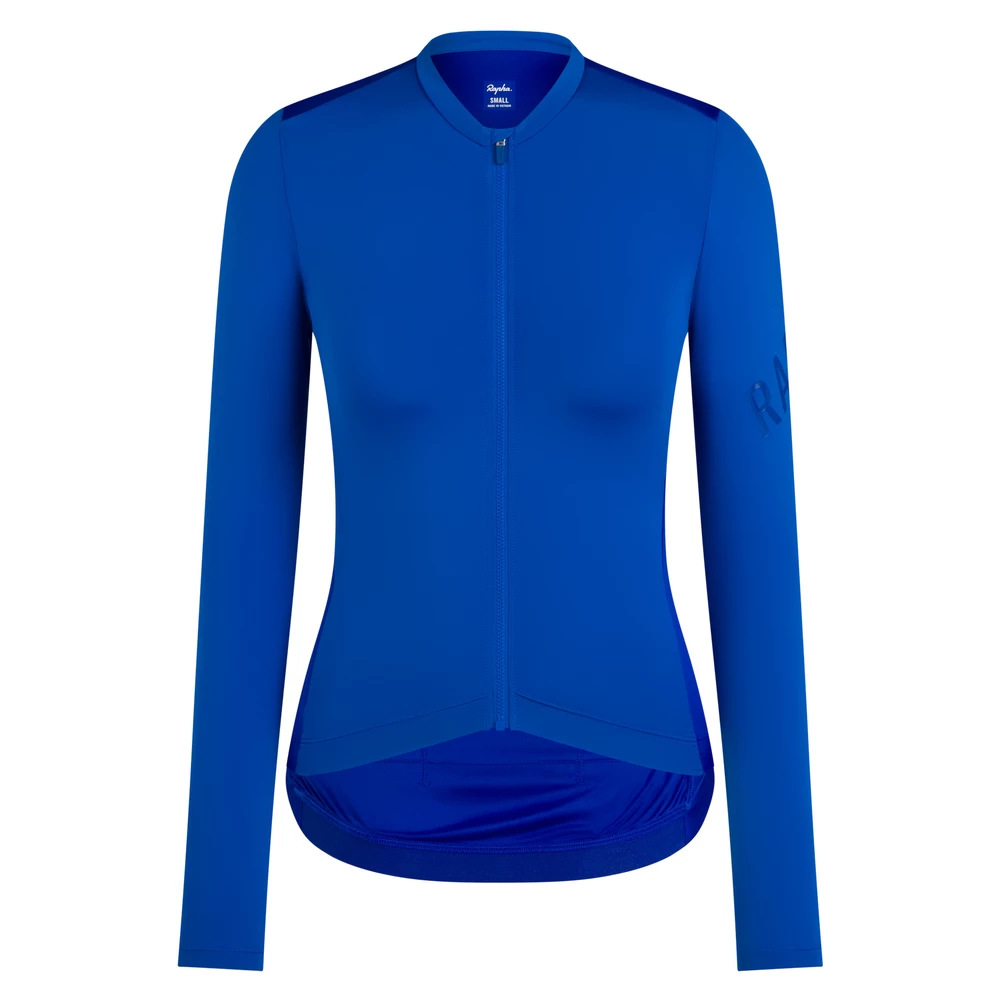 Sigma Sports Rapha Women's Pro Team Long Sleeve Lightweight Jersey | Discount Codes available, easy returns, up to £25 off with Newsletter Signup, FREE Postage over £60