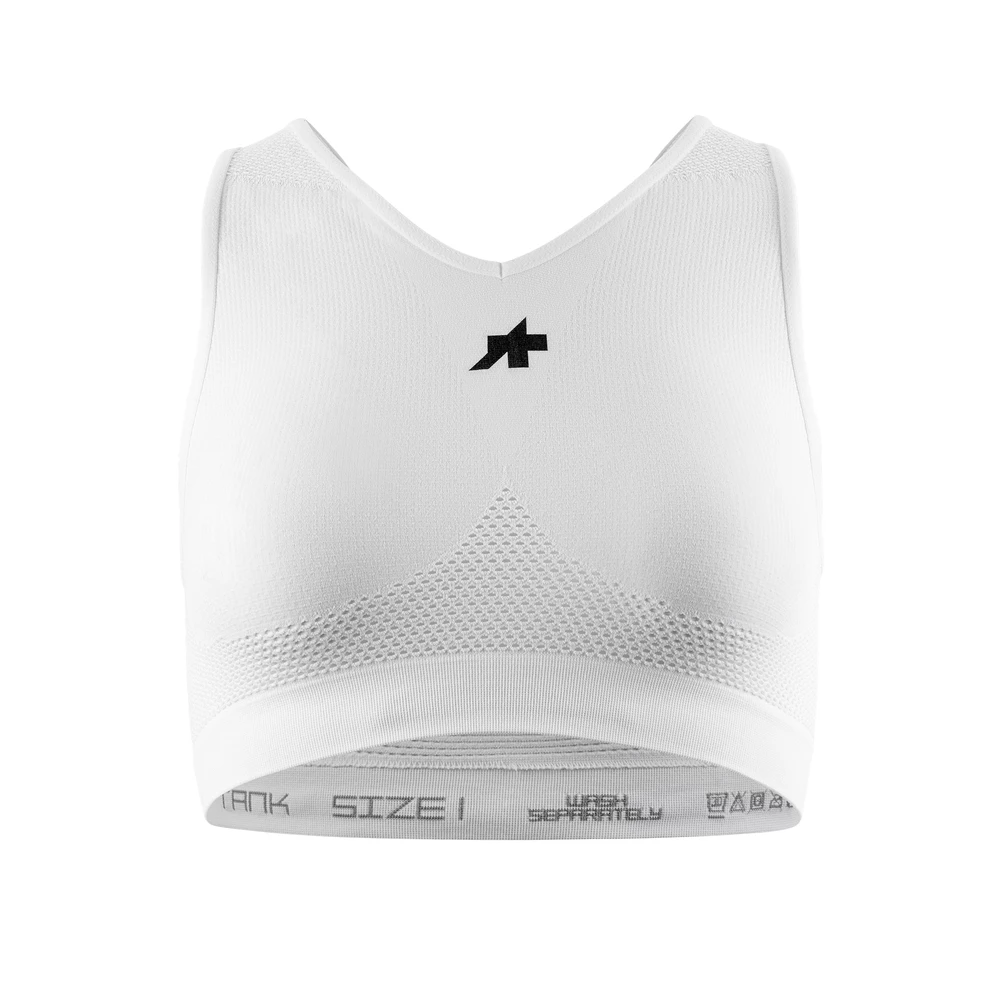 Sigma Sports Assos Women's Cropped Tank Skin Base Layer P1 | Discount Codes available, easy returns, up to £25 off with Newsletter Signup, FREE Postage over £60