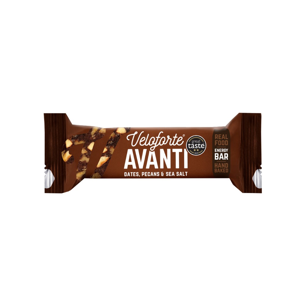 Sigma Sports Veloforte Avanti Natural Energy Bar with Sea Salt 70g | Discount Codes available, easy returns, up to £25 off with Newsletter Signup, FREE Postage over £60