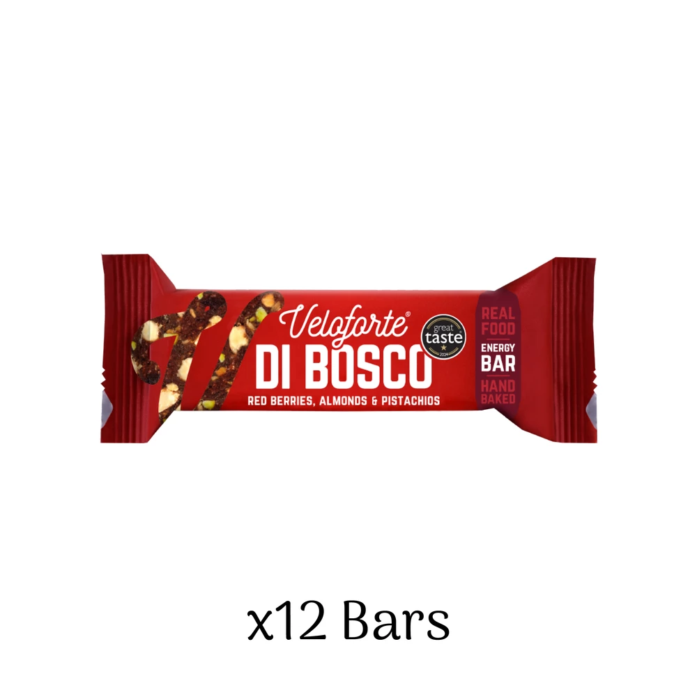 Sigma Sports Veloforte Natural Energy Bar Box of 12 x 62g Bars | Discount Codes available, easy returns, up to £25 off with Newsletter Signup, FREE Postage over £60