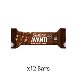 Veloforte Avanti Natural Energy Bar With Sea Salt Box Of 12 X 62g Bars