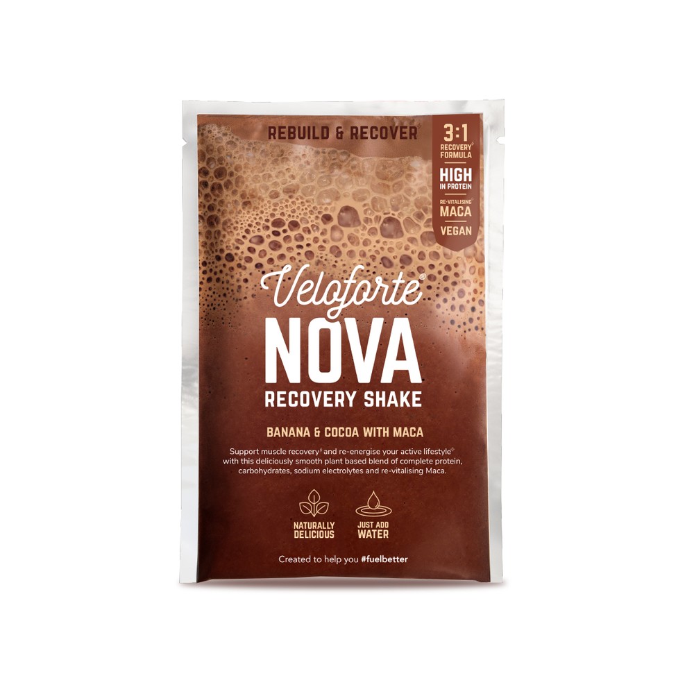 Veloforte Nova Vegan Protein Recovery Shake 12 X 62.5g Box