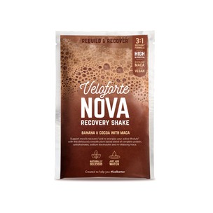 Veloforte Nova Vegan Protein Recovery Shake 12 X 62.5g Box