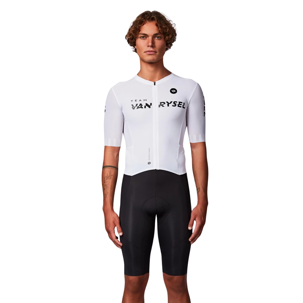 Sigma Sports Van Rysel COMBI RCR Short Sleeve Skinsuit | Discount Codes available, easy returns, up to £25 off with Newsletter Signup, FREE Postage over £60