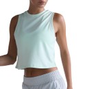 2XU Women's Aero Mesh Crop Tank Top