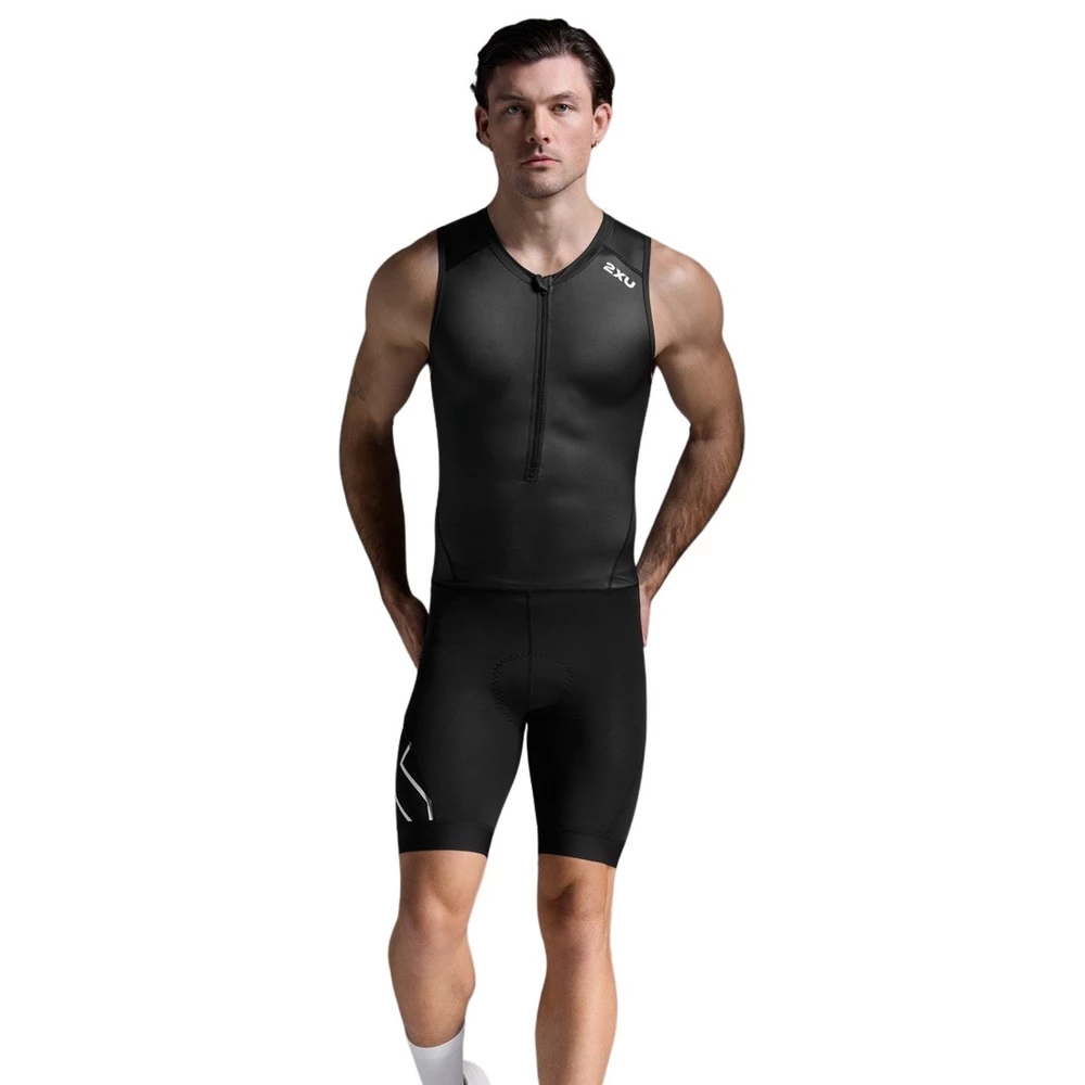 Sigma Sports 2XU Core Sleeveless Trisuit | Discount Codes available, easy returns, up to £25 off with Newsletter Signup, FREE Postage over £60