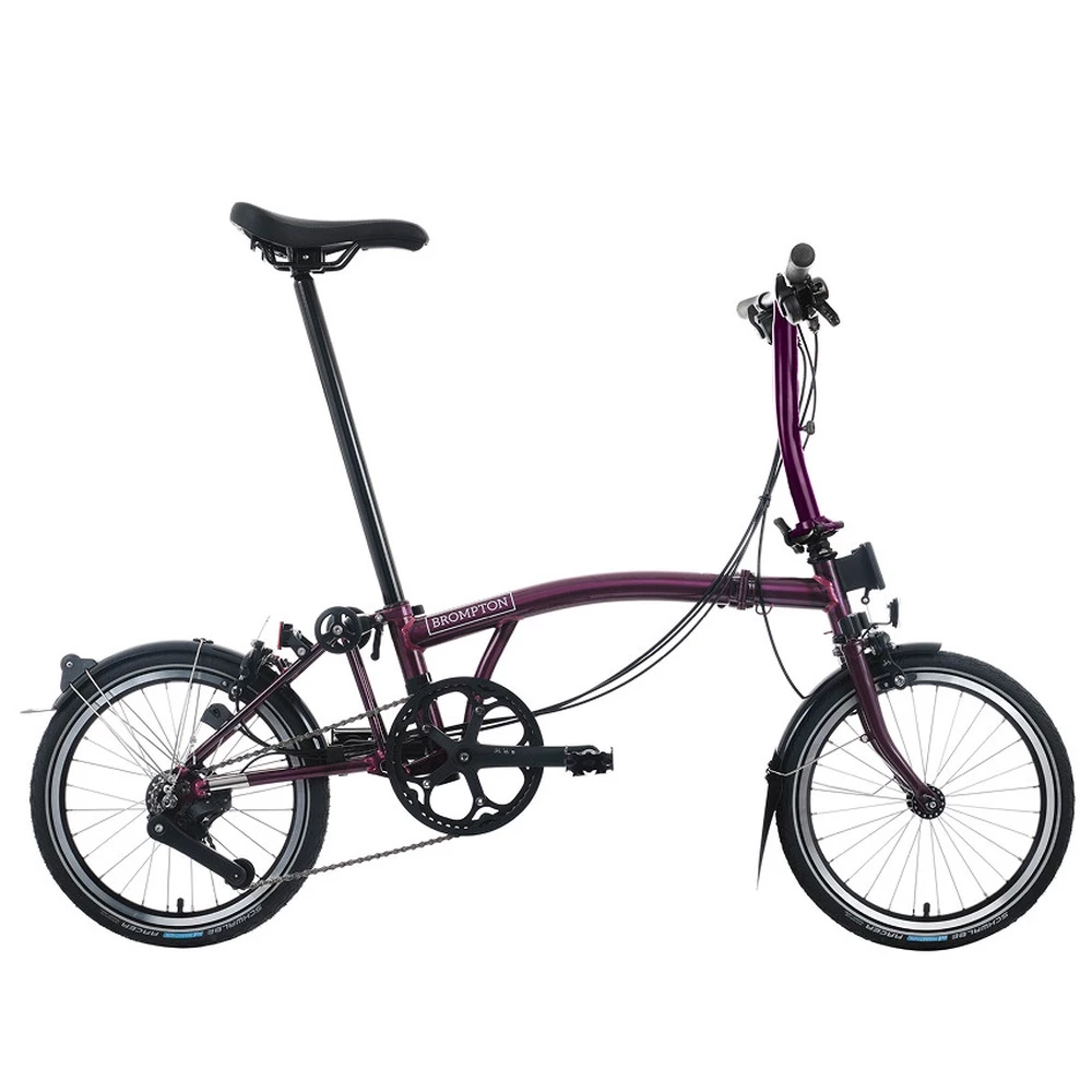 Sigma Sports Brompton C Line 12-speed Folding Bike | Discount Codes available, easy returns, up to £25 off with Newsletter Signup, FREE Postage over £60