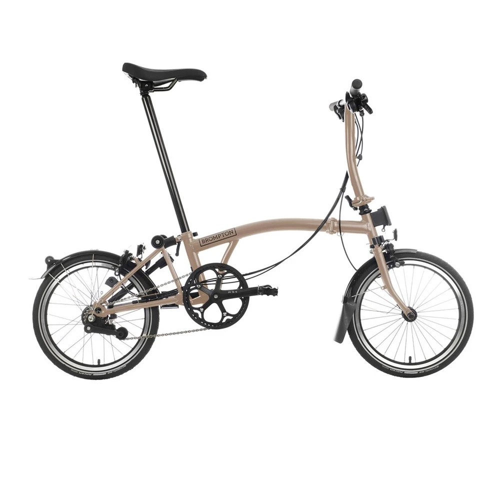 Sigma Sports Brompton C Line 12-speed Folding Bike | Discount Codes available, easy returns, up to £25 off with Newsletter Signup, FREE Postage over £60
