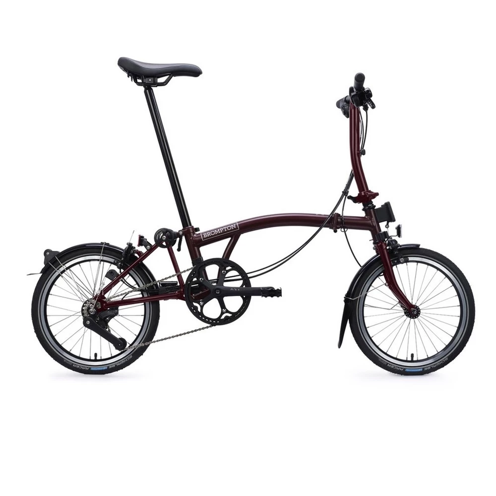 Sigma Sports Brompton C Line 12-speed Folding Bike | Discount Codes available, easy returns, up to £25 off with Newsletter Signup, FREE Postage over £60