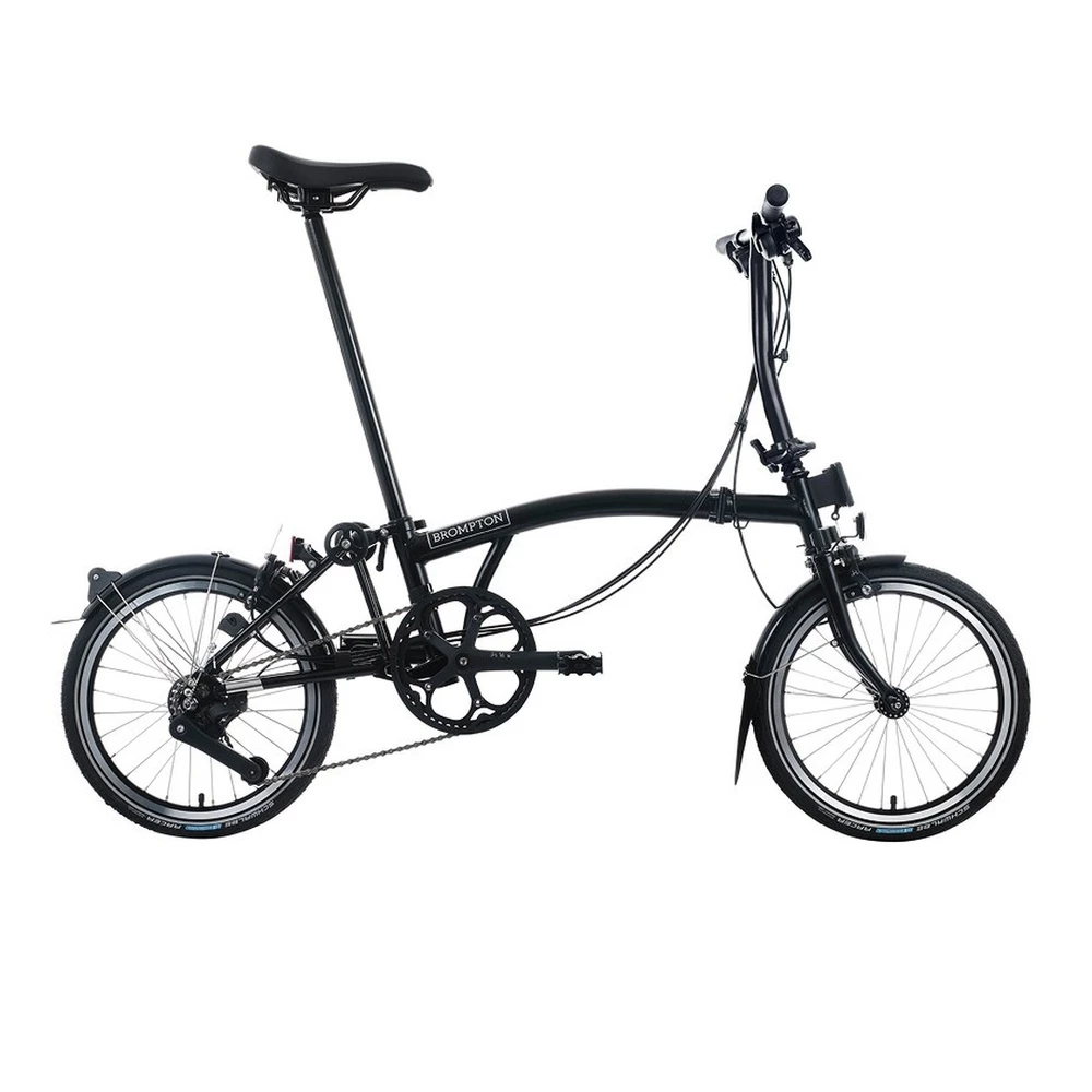 Sigma Sports Brompton C Line 4-speed Folding Bike | Discount Codes available, easy returns, up to £25 off with Newsletter Signup, FREE Postage over £60