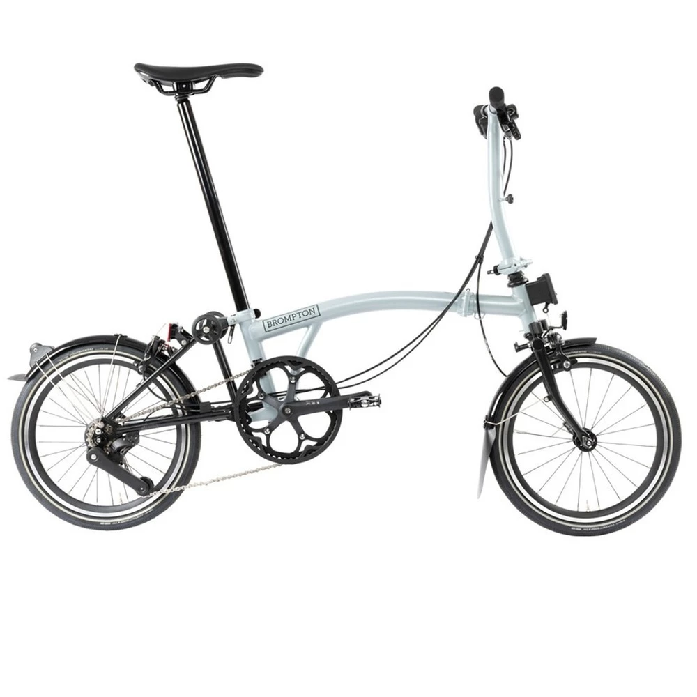 Sigma Sports Brompton P Line 12-speed Folding Bike | Discount Codes available, easy returns, up to £25 off with Newsletter Signup, FREE Postage over £60
