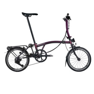 Brompton P Line 12-speed Folding Bike With Roller Frame