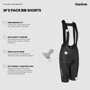 GripGrab Women's PACR Bib Shorts