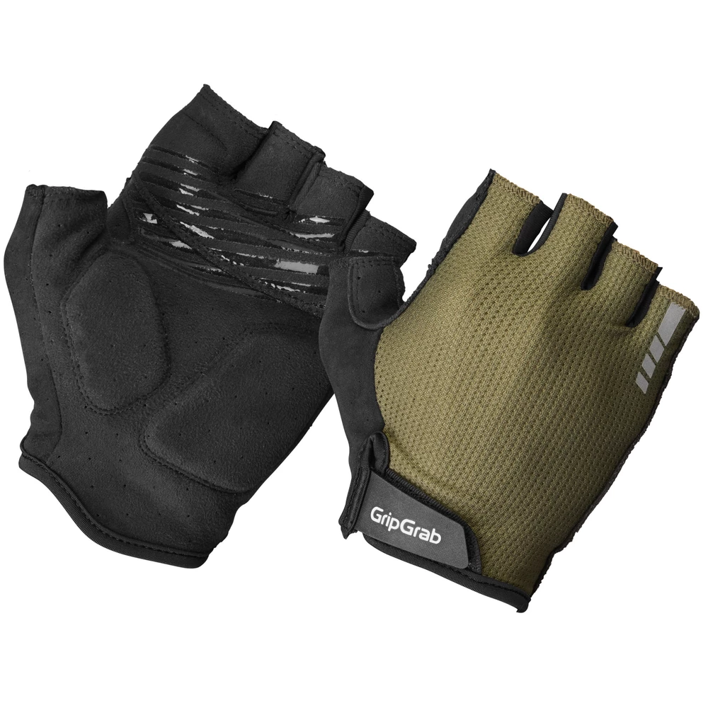 Sigma Sports GripGrab EXPLR Padded Short Finger Summer Gloves | Discount Codes available, easy returns, up to £25 off with Newsletter Signup, FREE Postage over £60