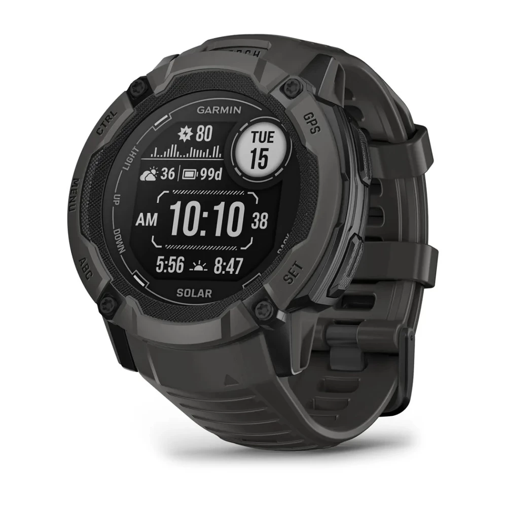 Sigma Sports Garmin Instinct 2X Solar 50mm GPS Watch | Discount Codes available, easy returns, up to £25 off with Newsletter Signup, FREE Postage over £60