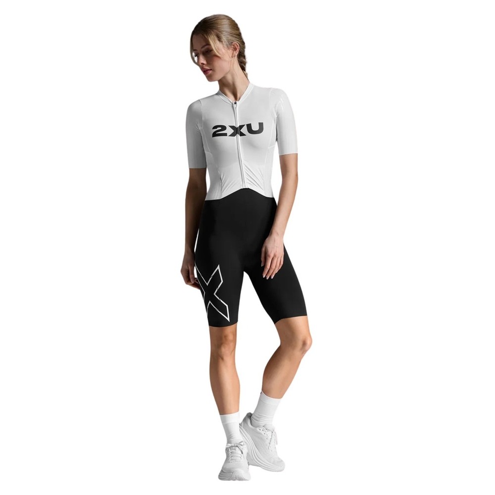 2XU Women's Light Speed React Short Sleeved Trisuit