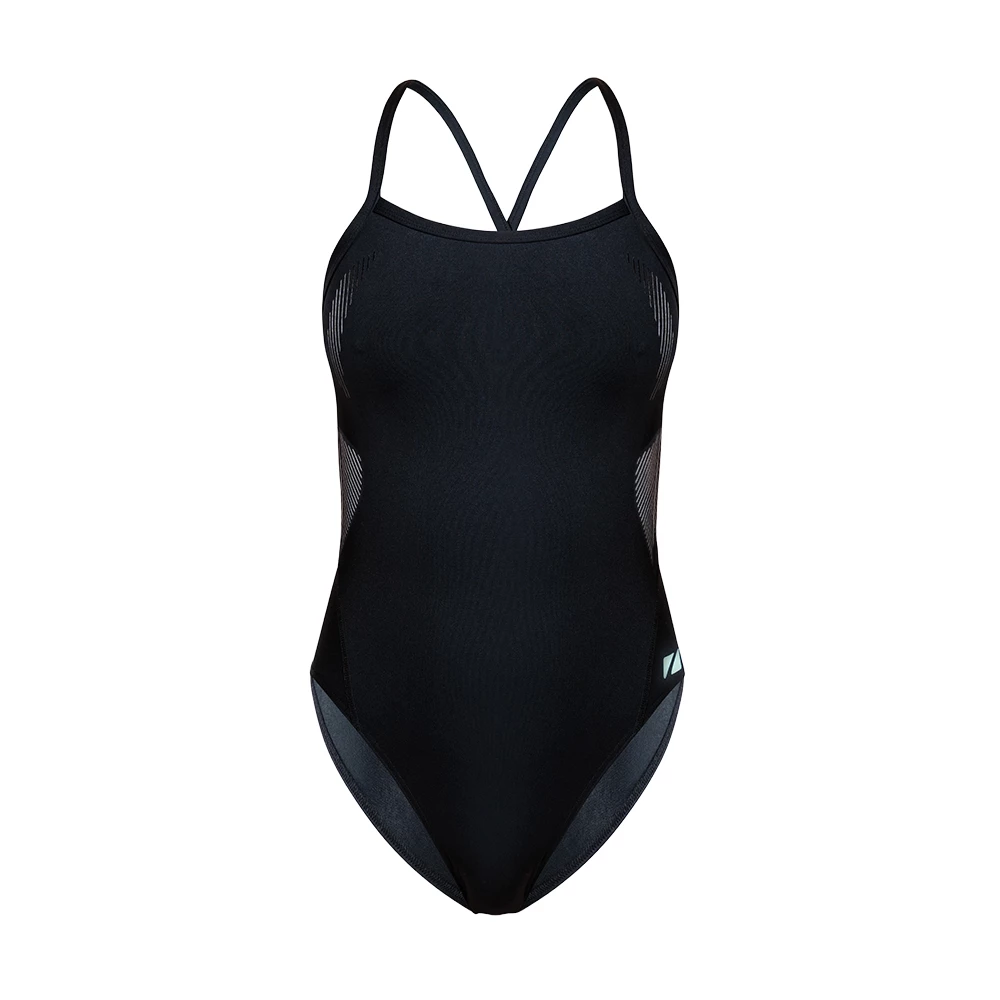Sigma Sports Zone3 Women's Strap Back Swimsuit | Discount Codes available, easy returns, up to £25 off with Newsletter Signup, FREE Postage over £60