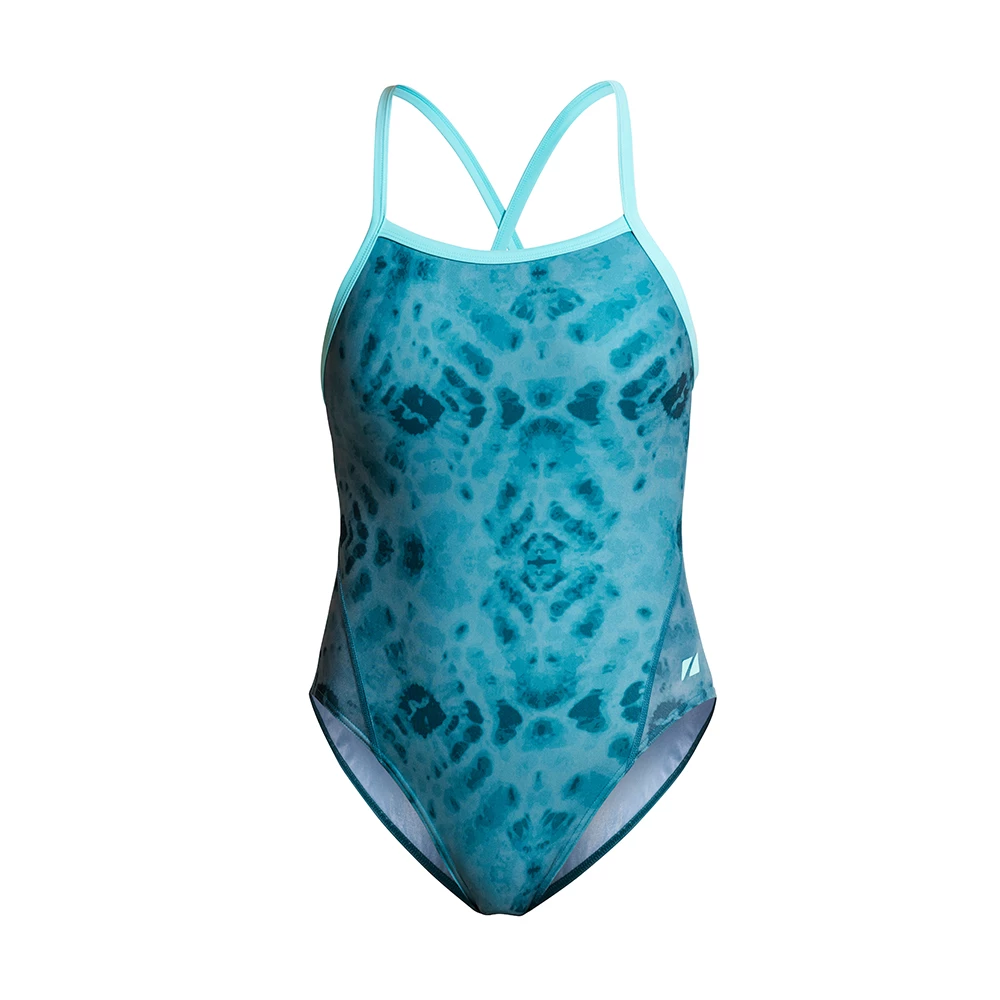 Sigma Sports Zone3 Women's Strap Back Swimsuit | Discount Codes available, easy returns, up to £25 off with Newsletter Signup, FREE Postage over £60