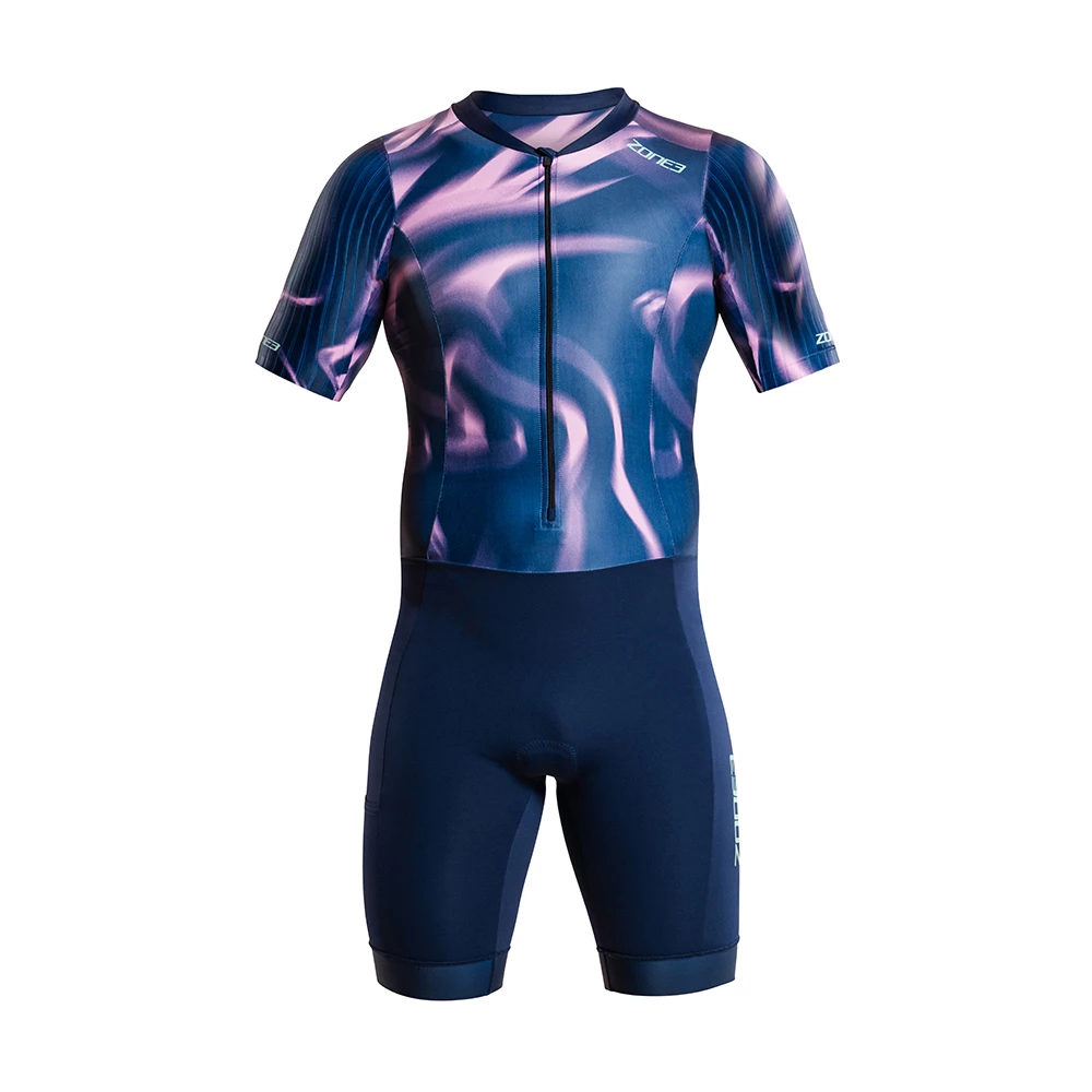 Sigma Sports Zone3 Activate+ Short Sleeve Trisuit | Discount Codes available, easy returns, up to £25 off with Newsletter Signup, FREE Postage over £60