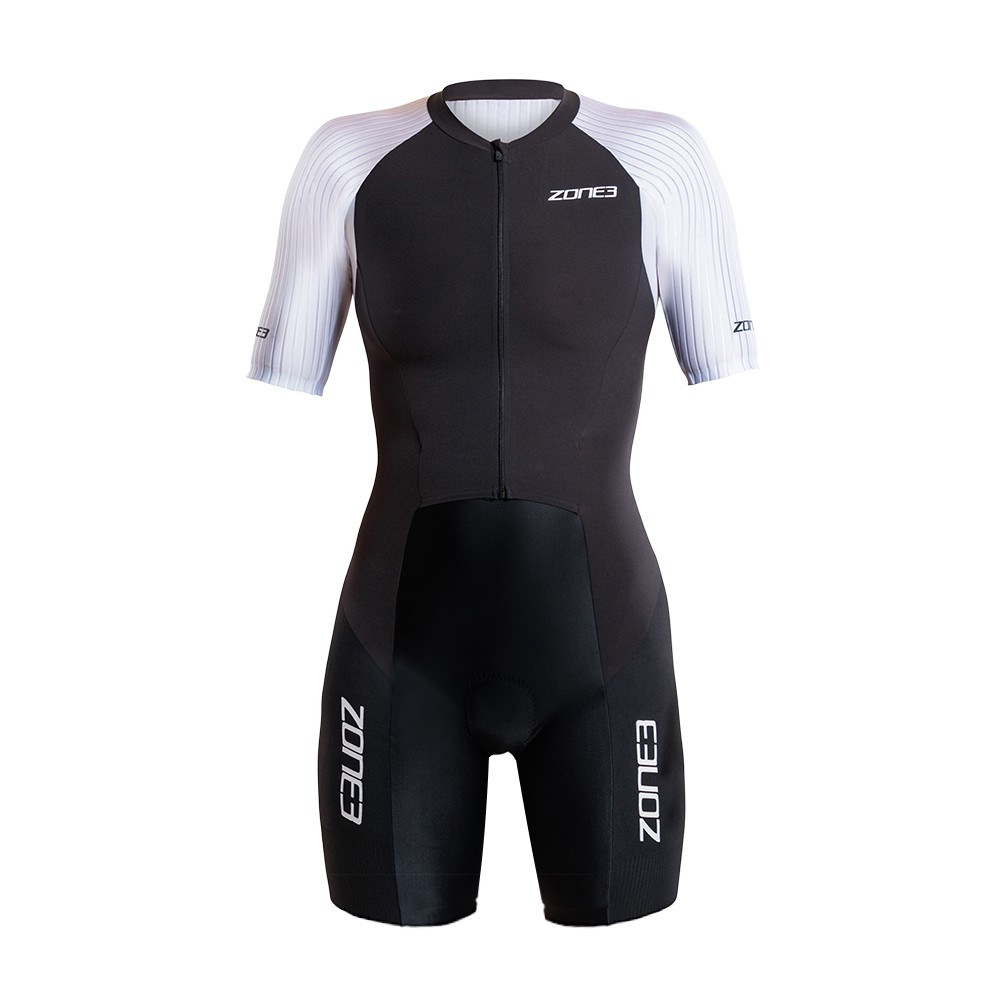 Zone3 Lava Long Distance Womens Short Sleeve Trisuit