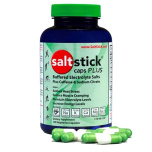 SaltStick Short Date: 100 Electrolyte Plus Caffeinated Capsules