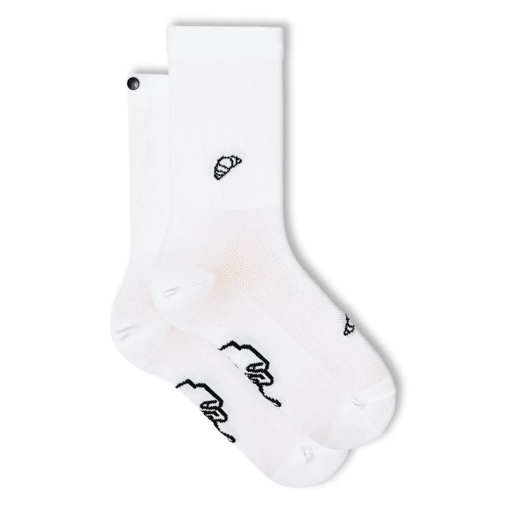 Sigma Sports FINGERSCROSSED Classic Rituals Croissant Cycling Socks | Discount Codes available, easy returns, up to £25 off with Newsletter Signup, FREE Postage over £60