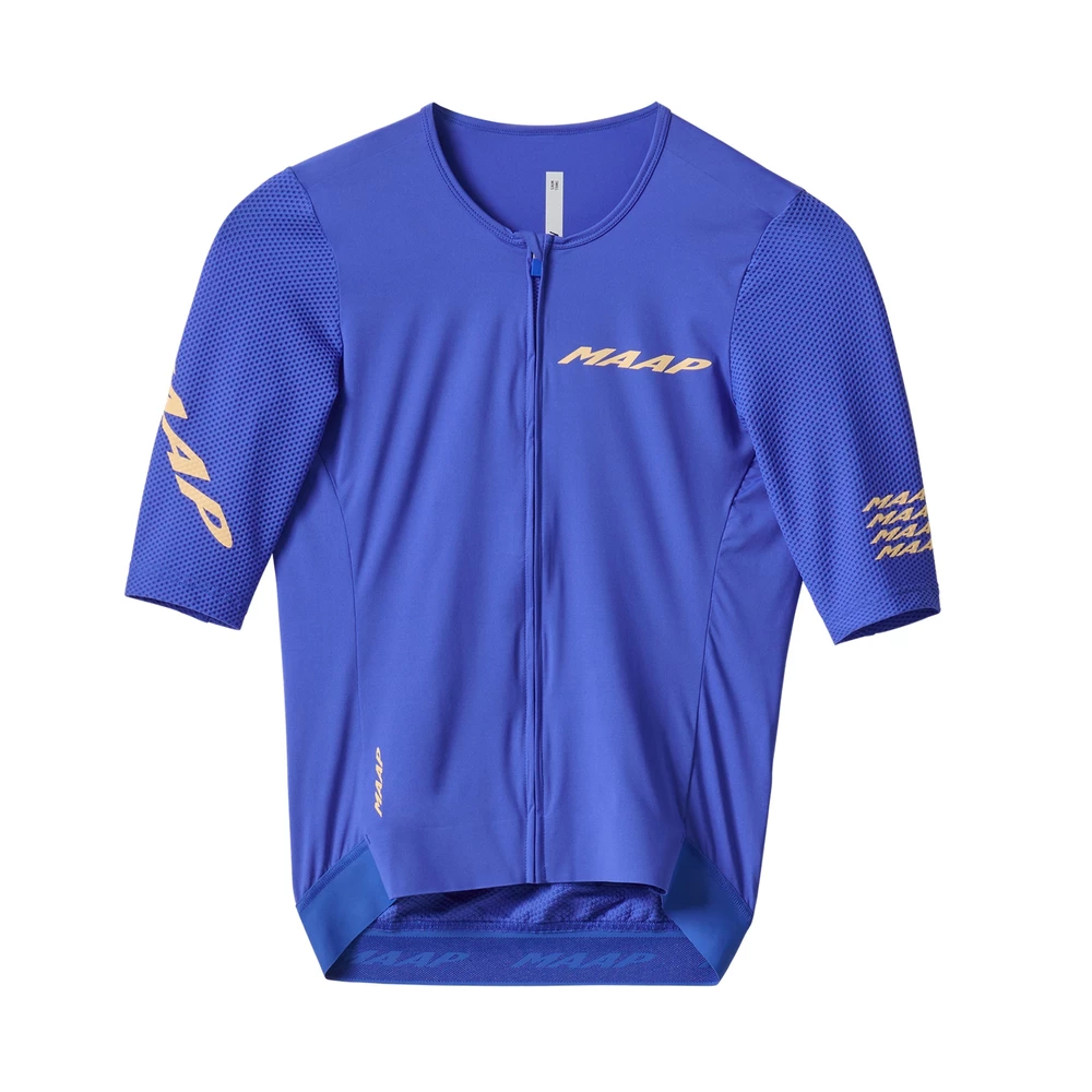 Maillot Cycliste Castelli LOOK LA POSTE - Bleu, Taille XL, Homme, Manches Courtes