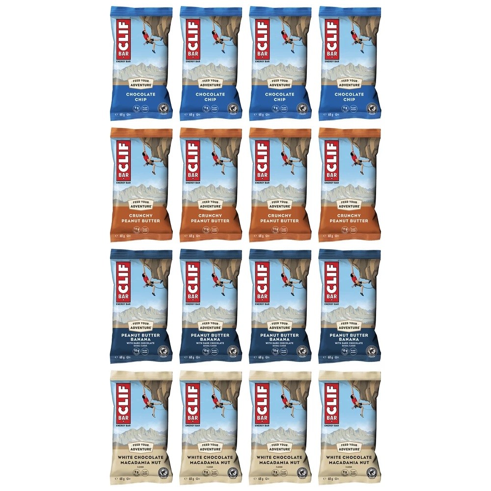 Clif Bar Short Dated: Energy Bar Box Of 20 X 68g Bars