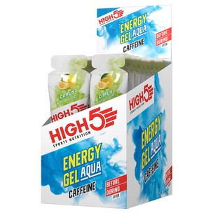 High5 Short Dated: Energy Gel Aqua Caffeine Box 66g X 20 Gels