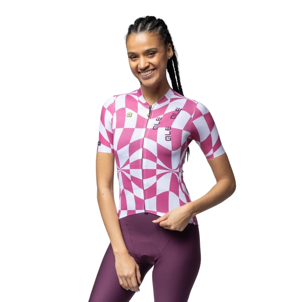 Sigma Sports Ale Women's PR-E Multiverso Short Sleeve Jersey | Discount Codes available, easy returns, up to £25 off with Newsletter Signup, FREE Postage over £60