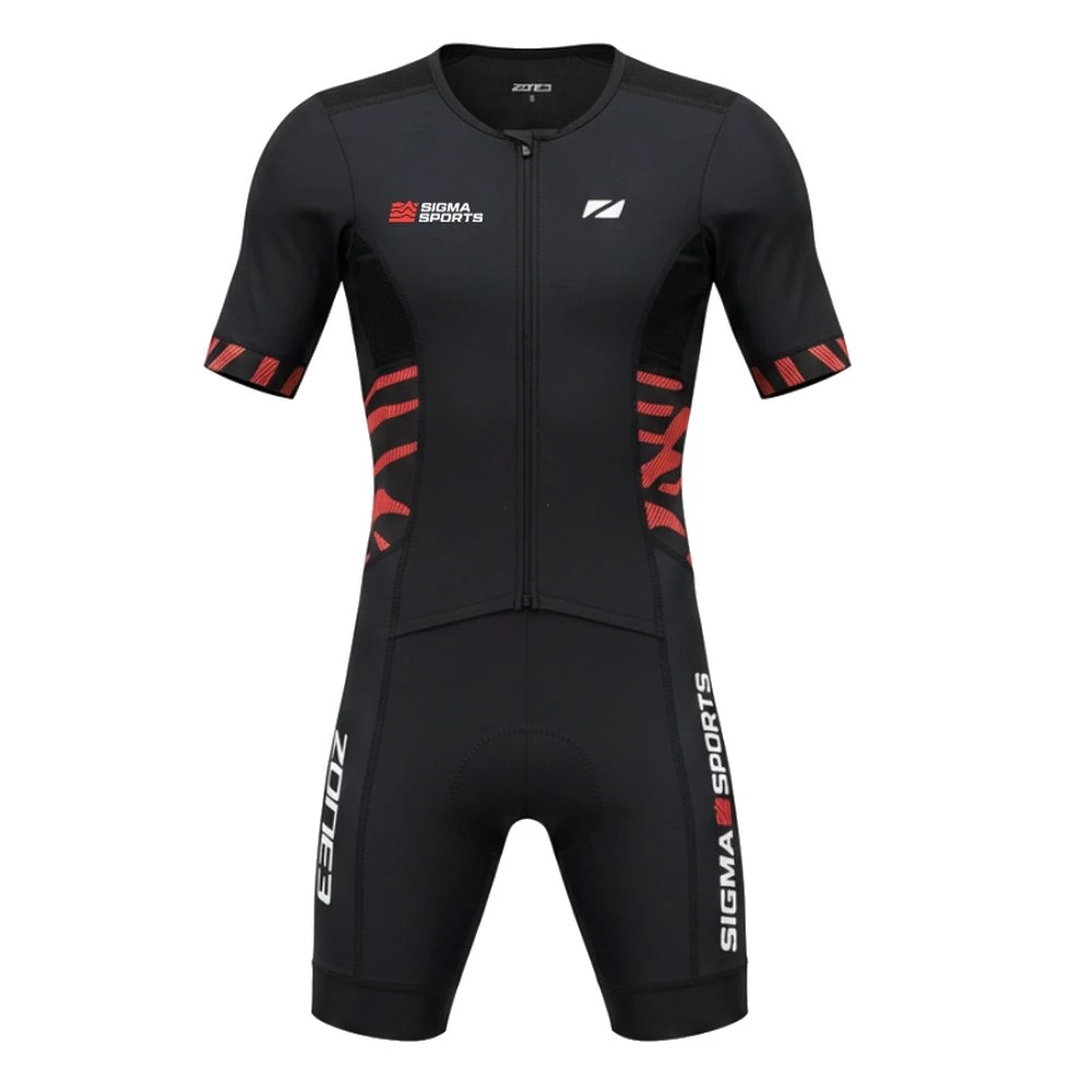 Zone3 Sigma Sports Activate Short Sleeve Trisuit  | Discount Codes available, easy returns, up to £25 off with Newsletter Signup, FREE Postage over £60