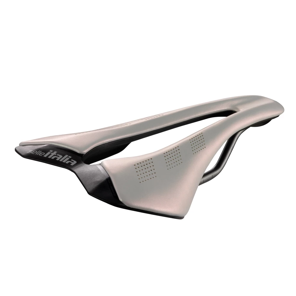Sigma Sports Selle Italia SLR Elite Opal White Saddle | Discount Codes available, easy returns, up to £25 off with Newsletter Signup, FREE Postage over £60