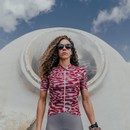 Café Du Cycliste Women's LAURETTE Short Sleeve Jersey - Print