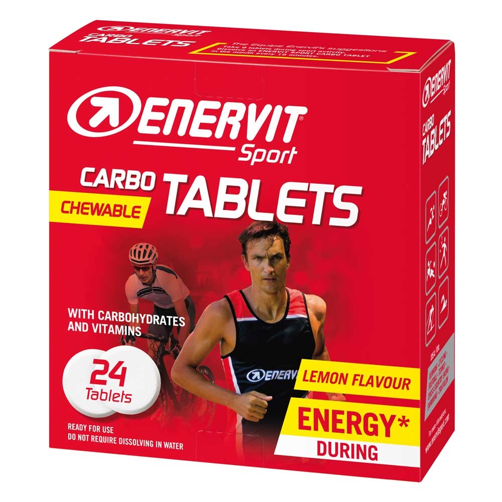 Enervit Carbo Chewy 24 Tablets X 12 Packs