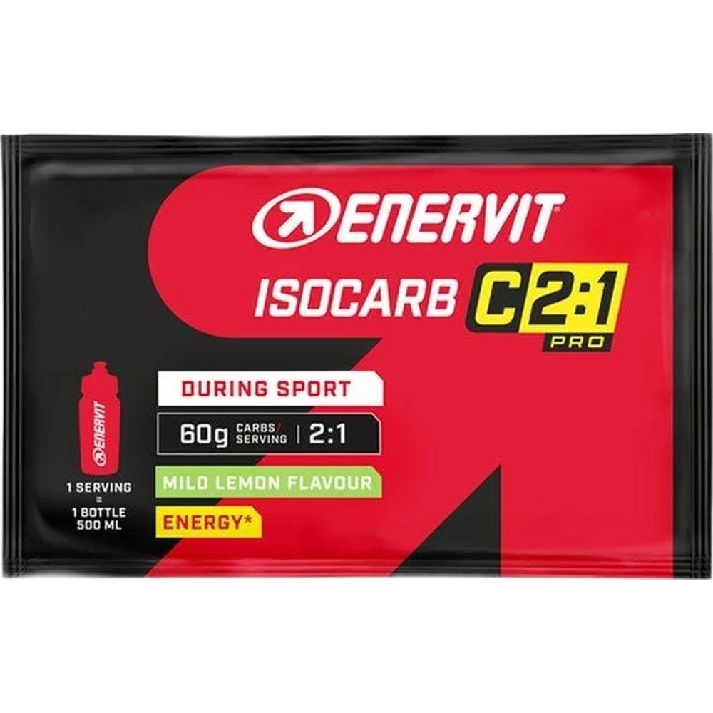 Sigma Sports Enervit C2:1 Pro Isocarb 65g Sachet - 20 x 65g | Discount Codes available, easy returns, up to £25 off with Newsletter Signup, FREE Postage over £60