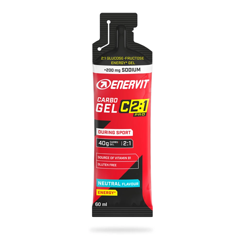 Sigma Sports Enervit C2:1 Pro Carbo Gel with Sodium - 24 x 60ml | Discount Codes available, easy returns, up to £25 off with Newsletter Signup, FREE Postage over £60