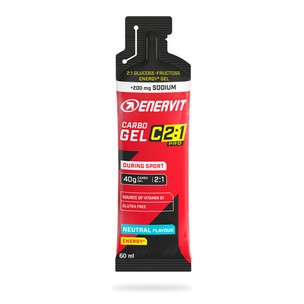 Enervit C2:1 Pro Carbo Gel With Sodium - 24 X 60ml