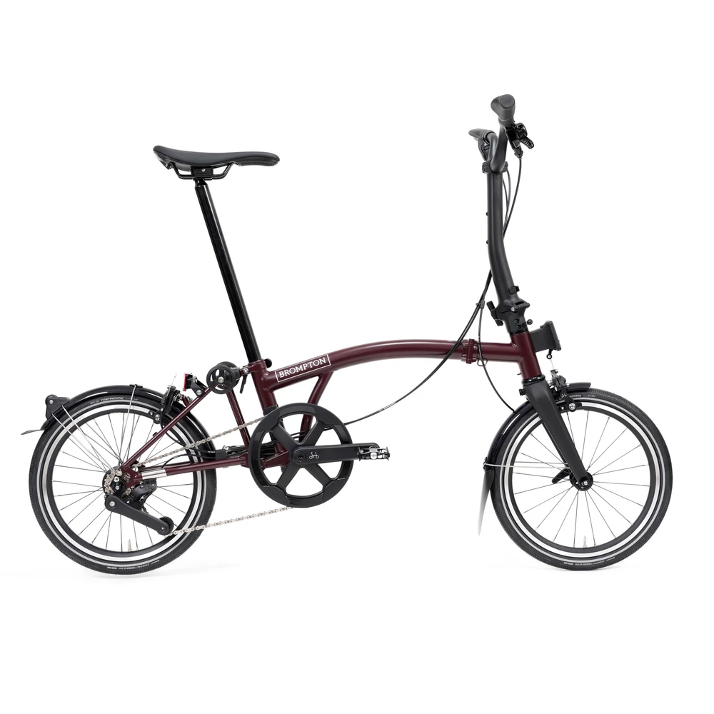 Sigma Sports Brompton P Line V2 4-speed Folding Bike | Discount Codes available, easy returns, up to £25 off with Newsletter Signup, FREE Postage over £60