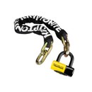 Kryptonite New York Fahgettaboudit Chain NY Disc U-Lock Sold Secure Gold