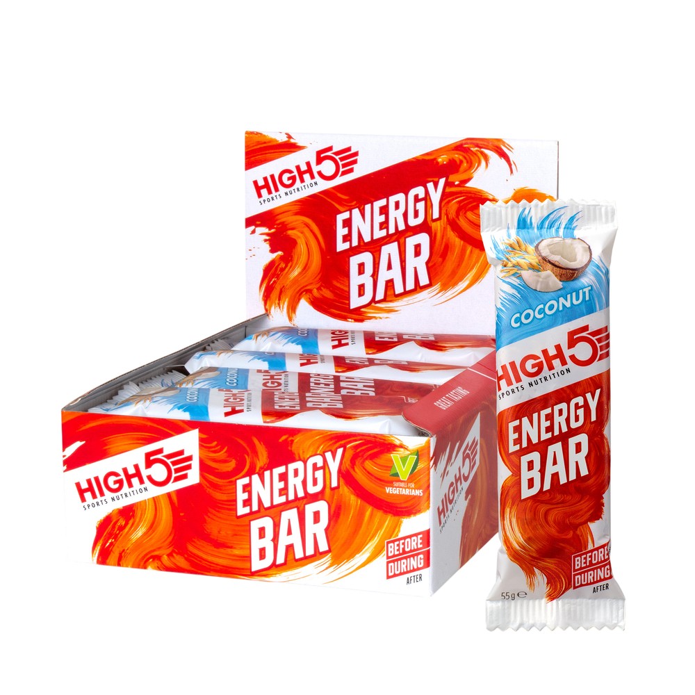 High5 Short Dated: Energy Bar Box Of 12 X 55g Bars