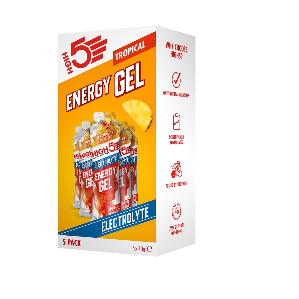 High5 Short Dated: Energy Electrolyte Gels Box
