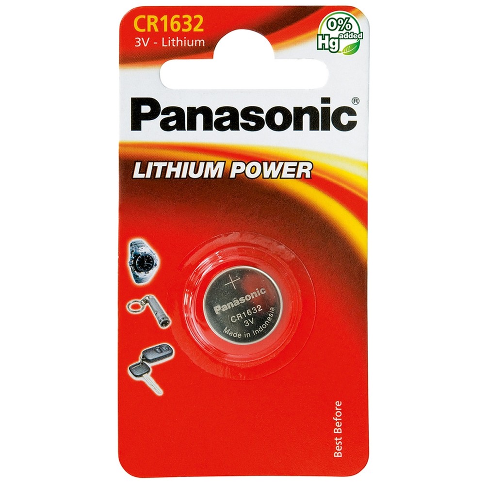 Panasonic CR1632 Coin Cell Battery