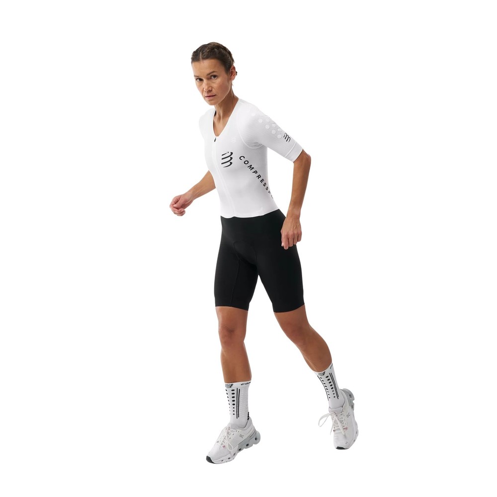 Compressport Women's Aero Seamless Short Sleeve Trisuit