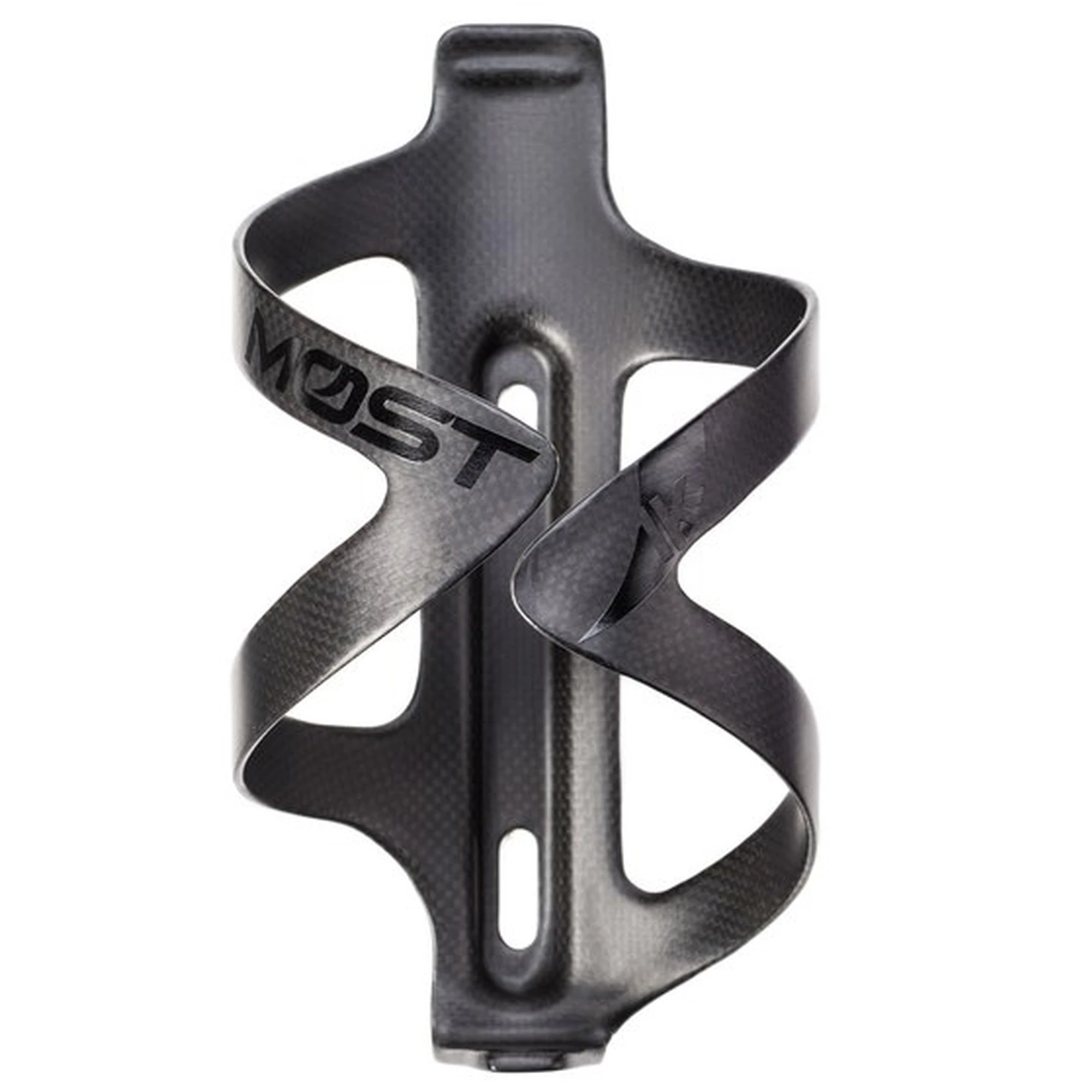 MOST BOTTLE CAGE 1K 74MM マットブラック 2個 MOST Wings 1K Carbon Bottle Cage | Sigma Sports